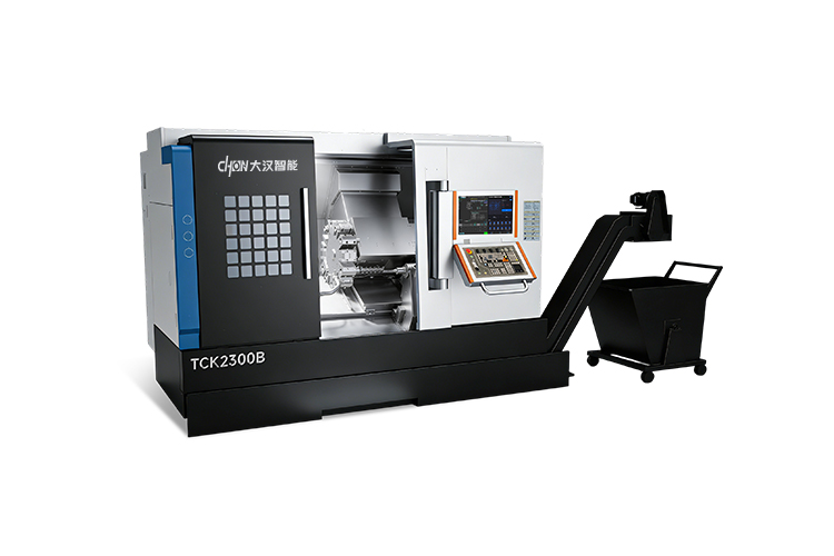 精工复合，智启高效｜山东大汉 TCK2300B 全硬轨插补车铣复合机床